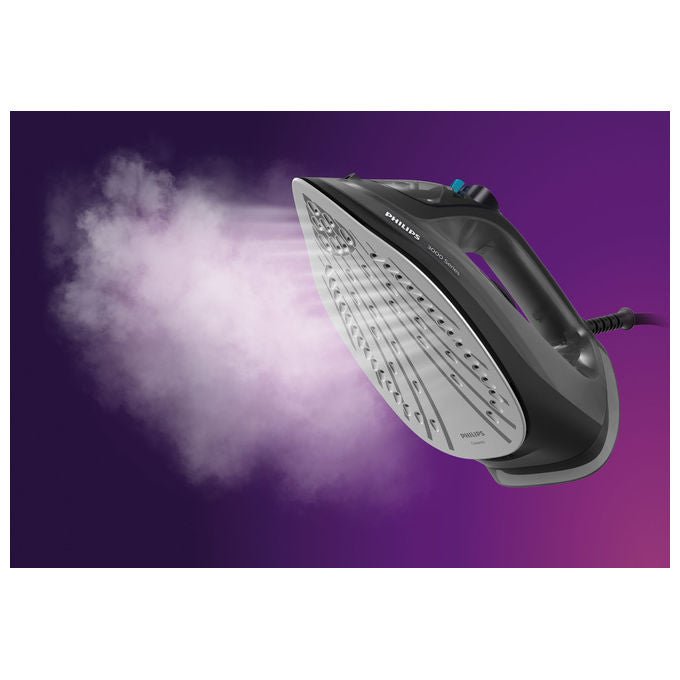 Philips, Ferro da Stiro a Vapore Serie 3000 DST3041-80, 2600W, Piastra in Ceramica