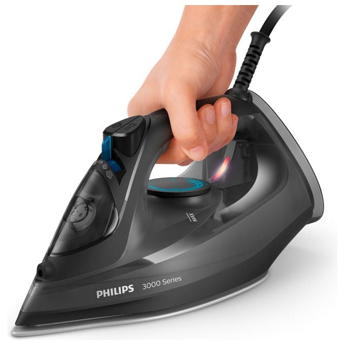 Philips, Ferro da Stiro a Vapore Serie 3000 DST3041-80, 2600W, Piastra in Ceramica