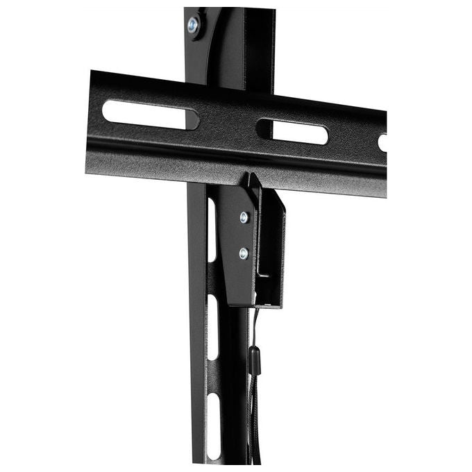Value Staffa TV Inclinabile, 60-120 pollici, Acciaio, Nero