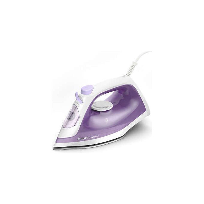 Philips, Ferro da Stiro a Vapore, Piastra Antiaderente, 1800W, Viola e Bianco, DST1020-30