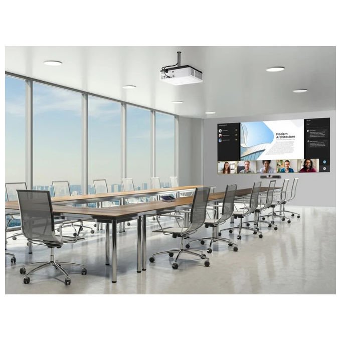Viewsonic, Videoproiettore, 6000 ANSI Lumen, 3LCD, WUXGA, Ottica standard, Bianco