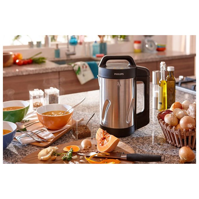 Philips, SoupMaker Viva Collection HR2203-80, 1.2 L, 1000 W, Argento