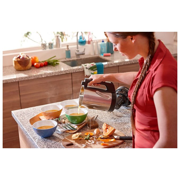 Philips, SoupMaker Viva Collection HR2203-80, 1.2 L, 1000 W, Argento