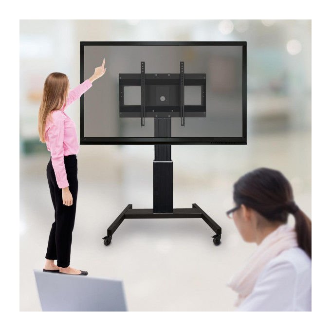 Viewsonic, Carrello motorizzato regolabile, 42-100'', Nero, Supporto display interattivi