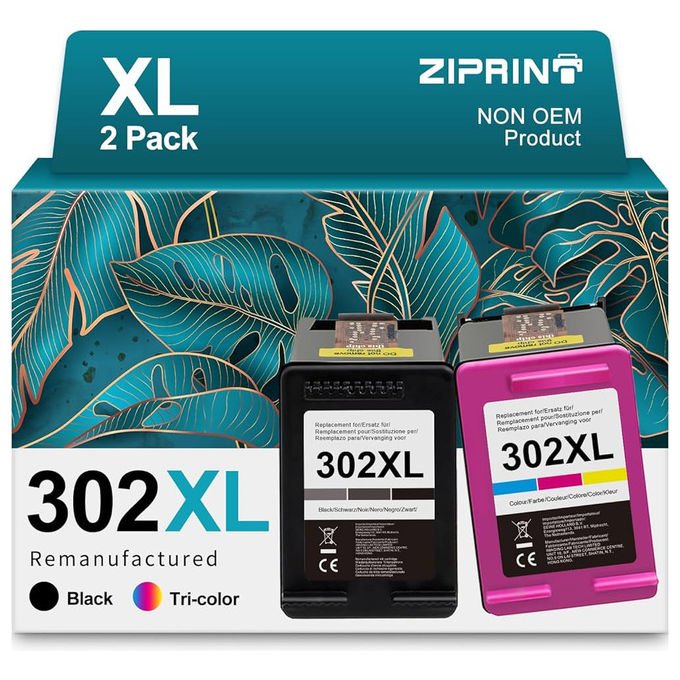 GandG, Inchiostro Compatibile HP 302XL, Nero, 18ml, NH-R302XLBK