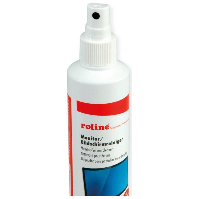 Roline, Kit Pulizia PC, Multicolore, 125 ml, Detergente Monitor TFT, Spugna Tastiera