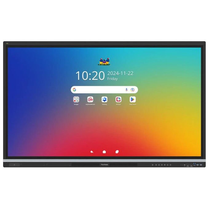 Viewsonic Display Interattivo 75'' Touchscreen 3840 x 2160 Pixel Nero