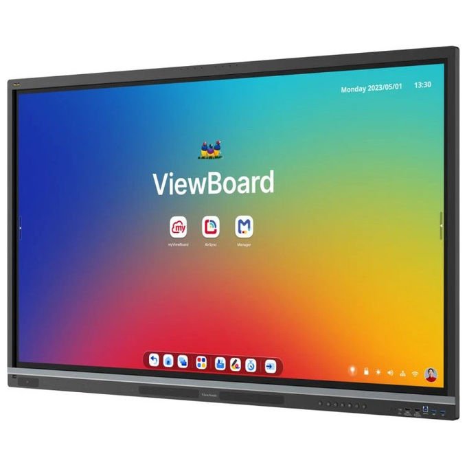 Viewsonic Display Interattivo 75'' Touchscreen 3840 x 2160 Pixel Nero