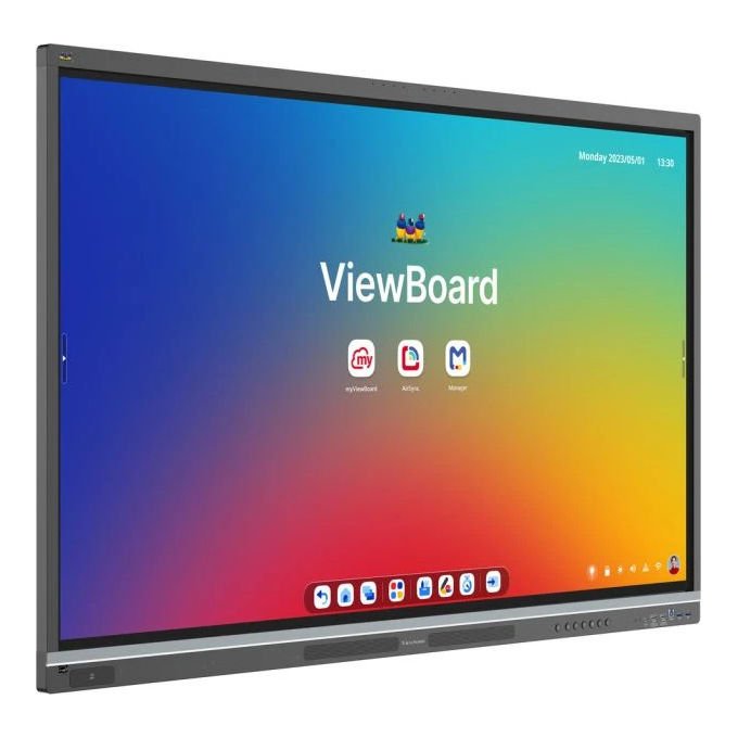 Viewsonic Display Interattivo 75'' Touchscreen 3840 x 2160 Pixel Nero