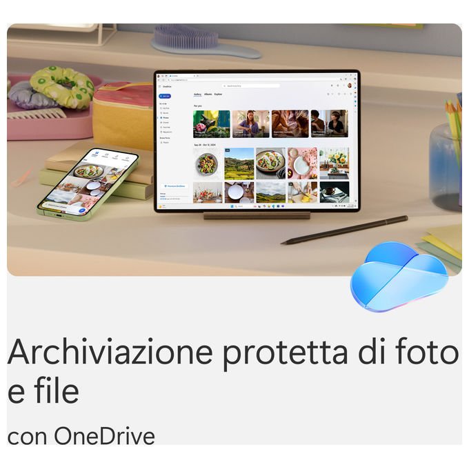 Microsoft, Office 365 Family, Suite Office, 1 Licenza, 1 Anno