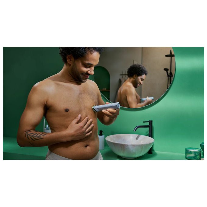 Philips, Multigroomer Rifinitore All-in-One MG5941-15, 11 Accessori, Viso Capelli Corpo