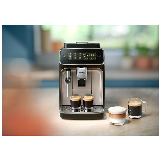 Philips EP3329-70 Series 3300 Macchina da caffe' Automatica 1,8 L 15 bar 1500 W Macinatore integrato SilentBrew AquaClean colore Nero