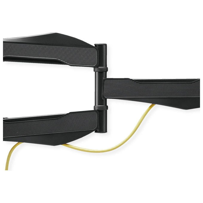 Value, Supporto TV Parete, 37-70 pollici, VESA 600x400, Acciaio, Nero