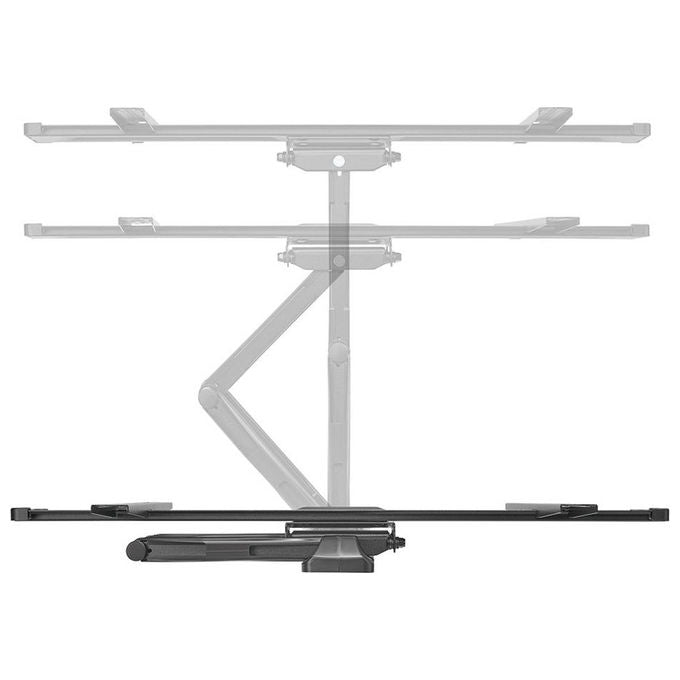 Value, Supporto TV Parete, 37-70 pollici, VESA 600x400, Acciaio, Nero
