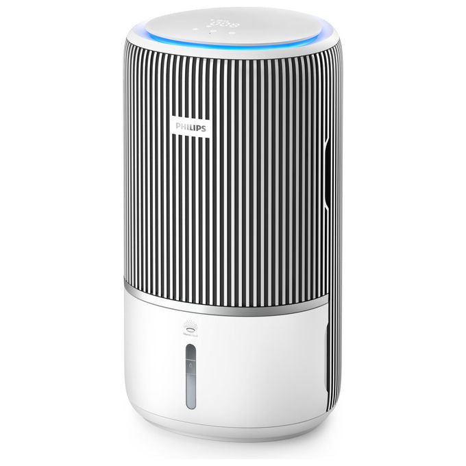 Philips, Purificatore d'aria e Umidificatore, PureProtect Water Serie 3400, 300 m³-h, Grigio Bianco