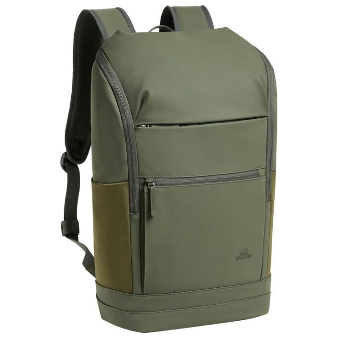 Rivacase, Zaino Porta PC 14'', Eden Eco 7826 Nero, 17L Roll Top