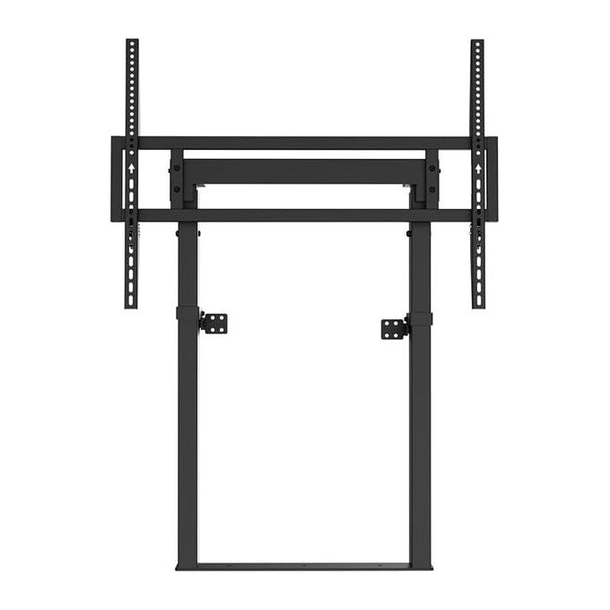 Link, Supporto TV da Muro 55-100'', Fino 120 kg, VESA 200x200-800x600, Altezza Regolabile, Nero