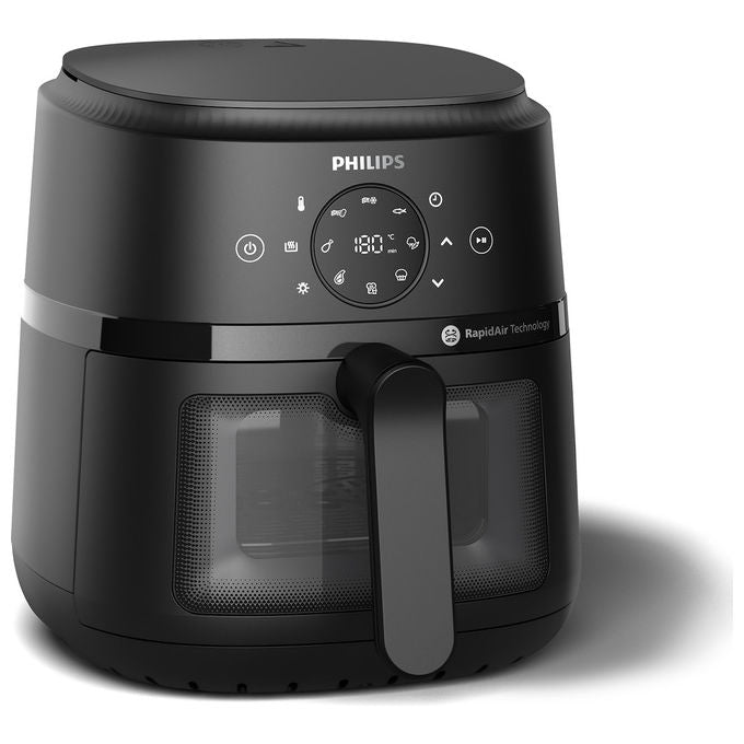 Philips, Friggitrice ad Aria Serie 2000 NA220-00, 4.2L, 1500W, 13 in 1, Nero
