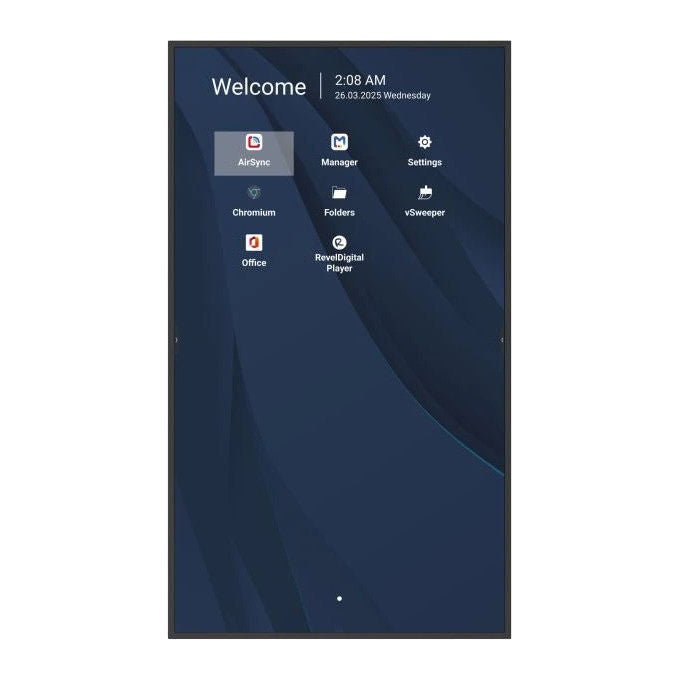 Viewsonic, Display Digitale 43 pollici, 4K Ultra HD, Wi-Fi, Android 14, Nero