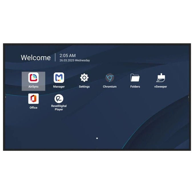 Viewsonic Monitor Digital Signage 50 pollici 4K Ultra HD Android 14 Nero