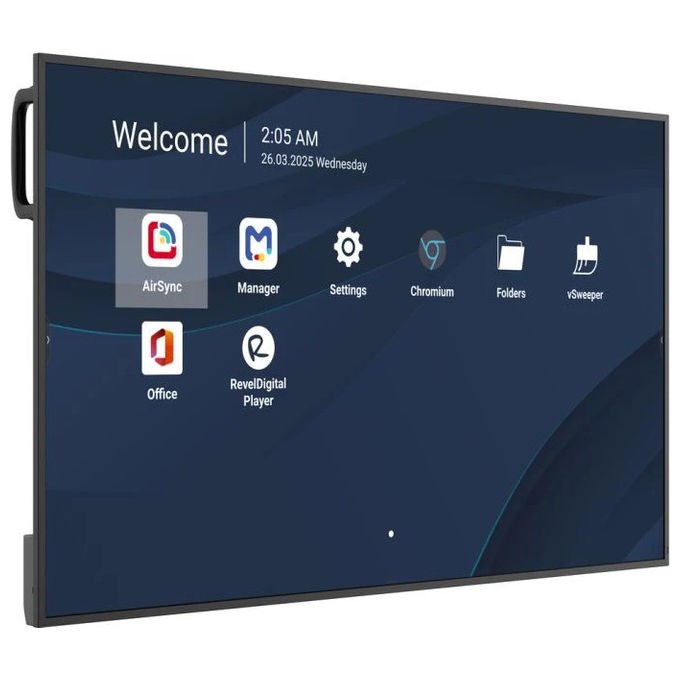 Viewsonic Monitor Digital Signage 50 pollici 4K Ultra HD Android 14 Nero