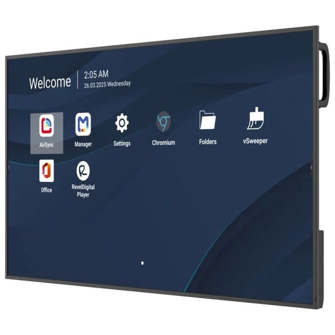 Viewsonic Monitor Digital Signage 50 pollici 4K Ultra HD Android 14 Nero