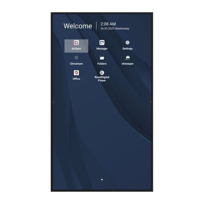 Viewsonic Monitor Digital Signage 50 pollici 4K Ultra HD Android 14 Nero