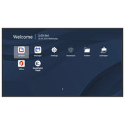 Viewsonic Display professionale 4K 86 pollici Android 14 Pannello piatto per segnaletica digitale