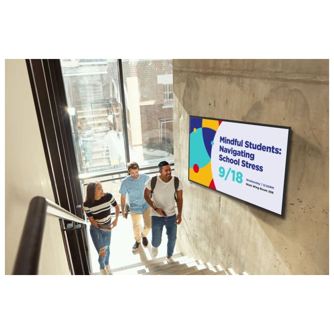 Viewsonic Display professionale 4K 86 pollici Android 14 Pannello piatto per segnaletica digitale