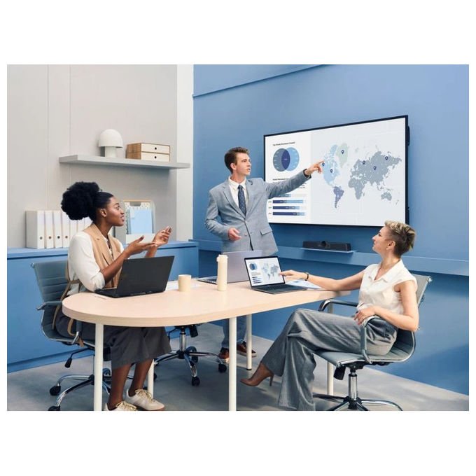 Viewsonic Display professionale 4K 86 pollici Android 14 Pannello piatto per segnaletica digitale