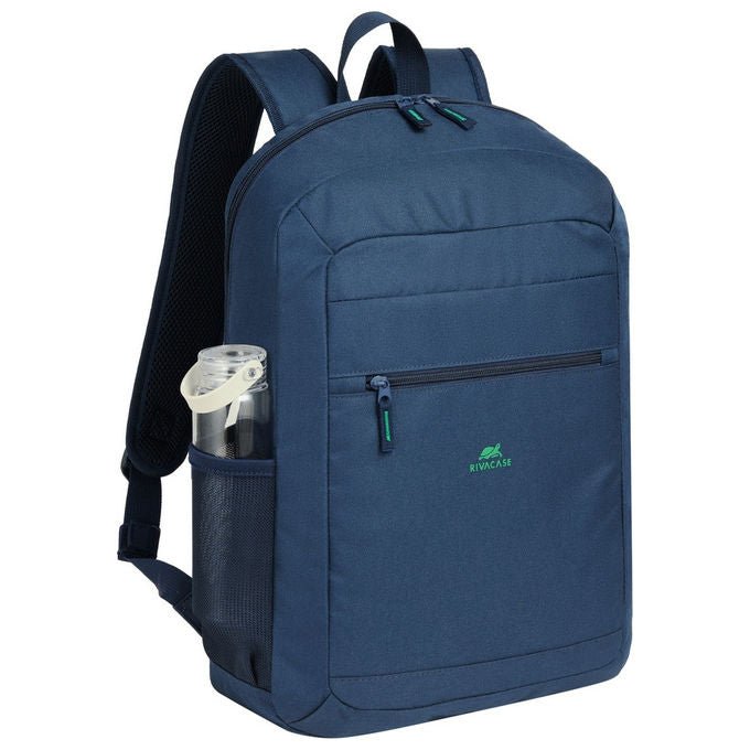 Rivacase, Zaino Gremio City, 15.6-16 Pollici, Blu, Poliestere, Rpet