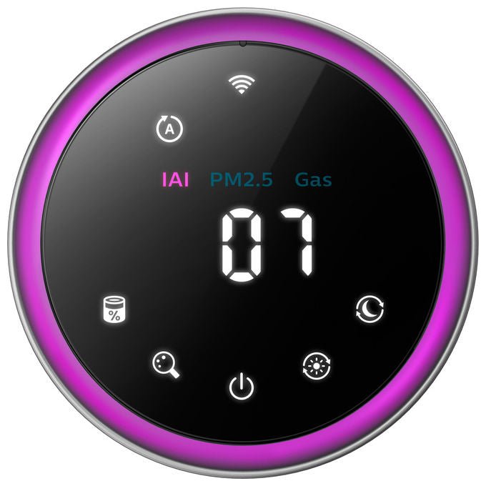 Philips, Purificatore d'aria per grandi ambienti AC3039-10, Nero-Grigio, 400 m³-h