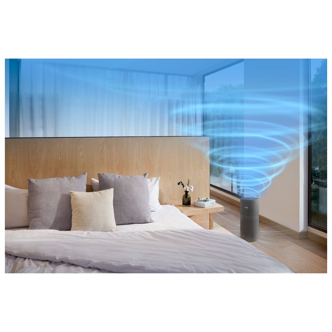Philips, Purificatore d'aria per grandi ambienti AC3039-10, Nero-Grigio, 400 m³-h