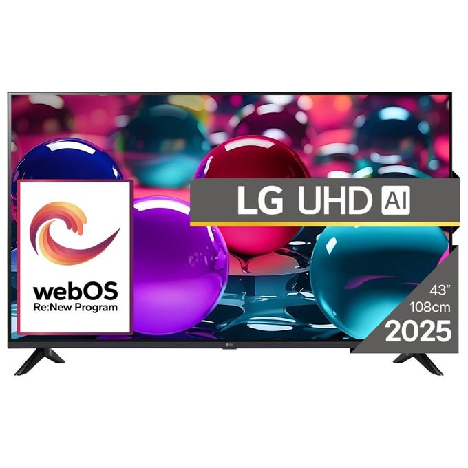 LG TV LED UHD 43UA73003LA 43 Pollici 4K Smart TV Nero
