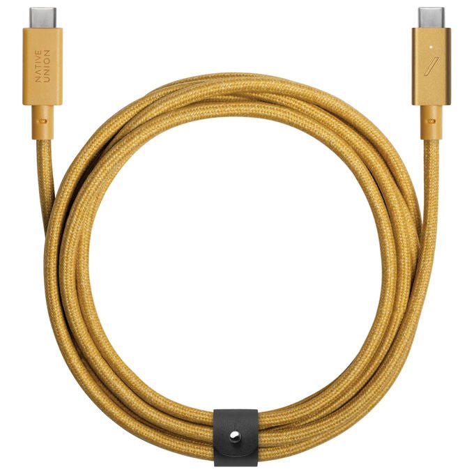 Native Union, Cavo USB-C, 2.4m, USB 2.0, Ricarica 240W, Marrone