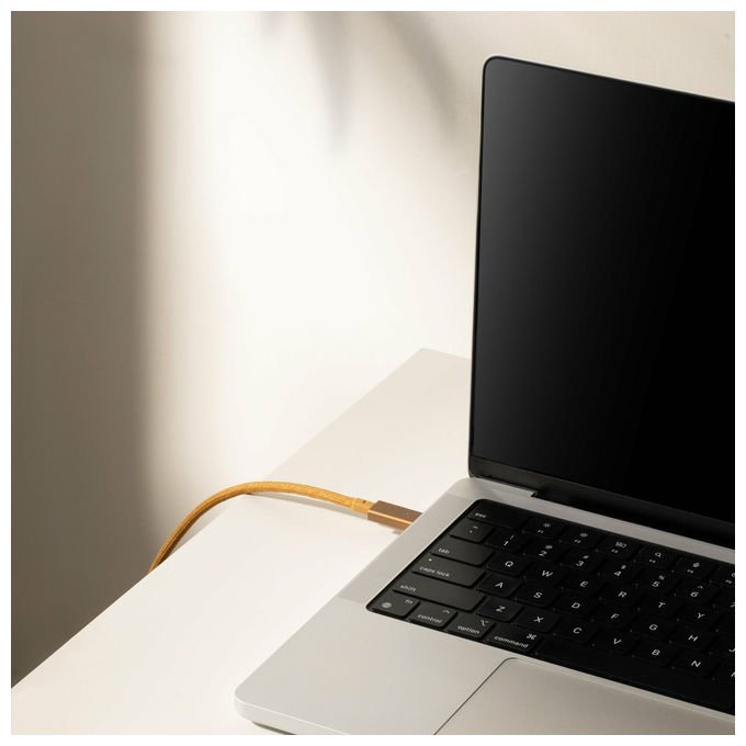Native Union, Cavo USB-C, 2.4m, USB 2.0, Ricarica 240W, Marrone