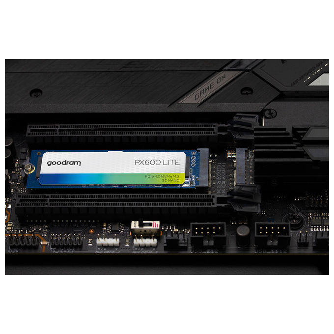 Goodram SSDPB-PX600L-256-80 PX600 Lite SSD M.2 2280 256 GB PCIe 4.0 NVMe 3D NAND Lettura 3400 MB-s Scrittura 2000 MB-s