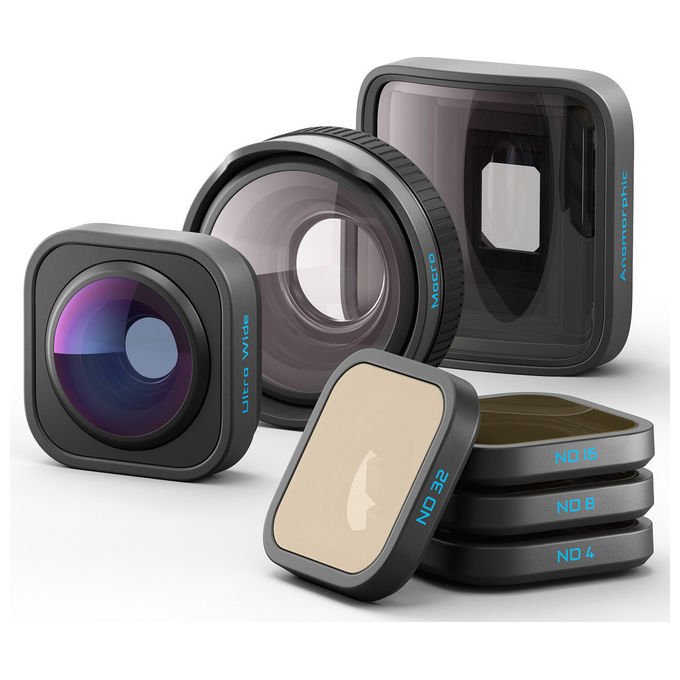 GoPro, Kit Obiettivi Serie HB, Nero, per HERO13 Black - Yeppon