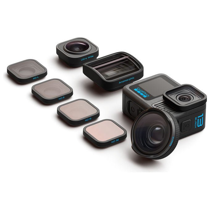 GoPro, Kit Obiettivi Serie HB, Nero, per HERO13 Black - Yeppon