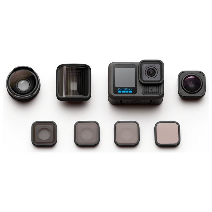 GoPro, Kit Obiettivi Serie HB, Nero, per HERO13 Black - Yeppon