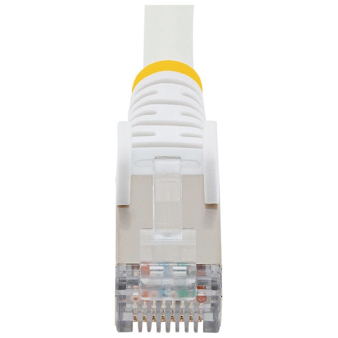 StarTech.com, Cavo Ethernet Cat 6a, 1m, Bianco, LSZH, 10GbE, S-FTP, RJ45