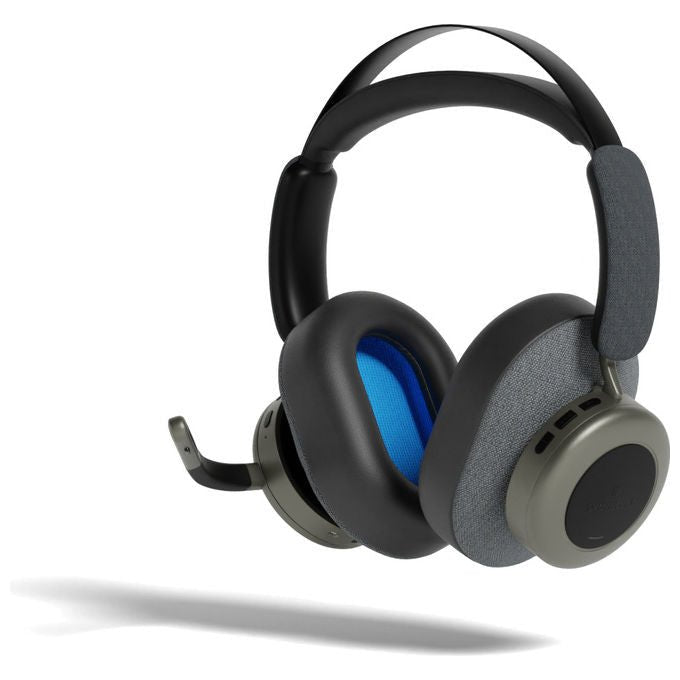Orosound, Cuffie Gaming Wireless, Cancellazione Rumore, Bluetooth 5.4, Nero e Grigio