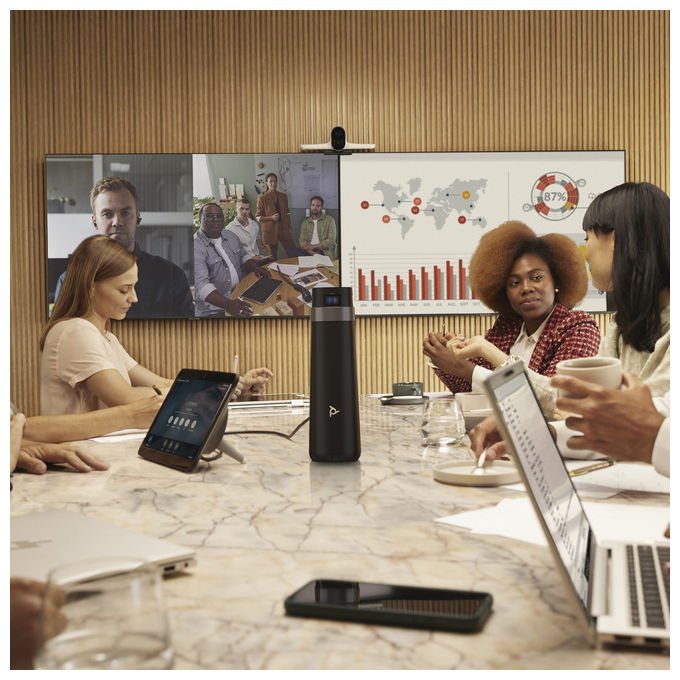 Hp Poly Studio G62, Sistema Videoconferenza, 4K Ultra HD, Con Kit Montaggio