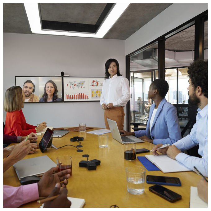 Poly Studio G62, Sistema Videoconferenza, 4K Ultra HD, Ethernet, Wi-Fi, Bluetooth, Nero