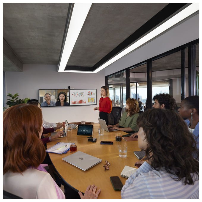 Poly Studio G62, Sistema Videoconferenza, 4K Ultra HD, Ethernet, Wi-Fi, Bluetooth, Nero