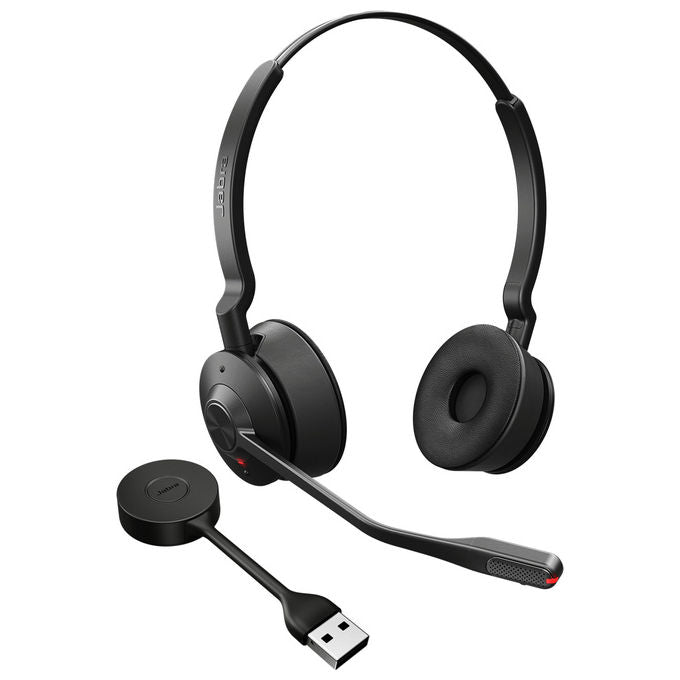 Jabra Engage 55 SE, Auricolare Wireless Stereo, DECT, Nero
