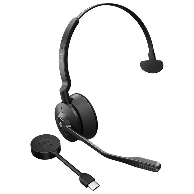Jabra, Engage 55 SE, Auricolare Wireless, Mono, USB-C, Nero, Ufficio