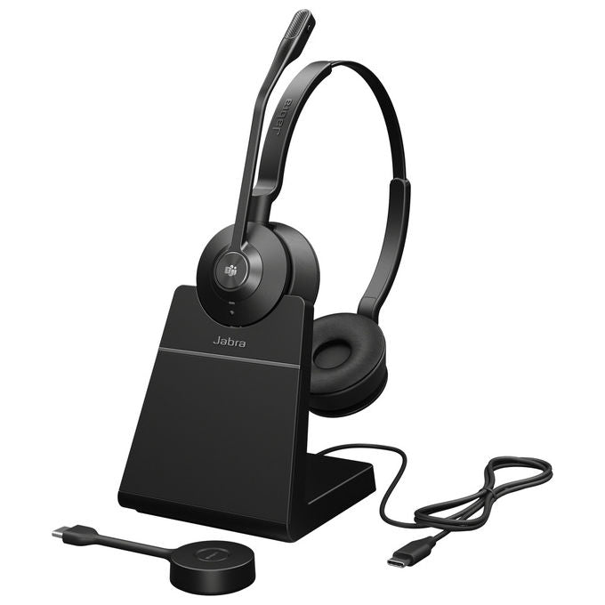 Jabra Engage 55 SE, Auricolare Wireless, Ufficio, Nero