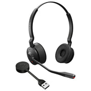Jabra Engage 55 SE, Auricolare Wireless, Ufficio, Nero, DECT, USB-A, Duo