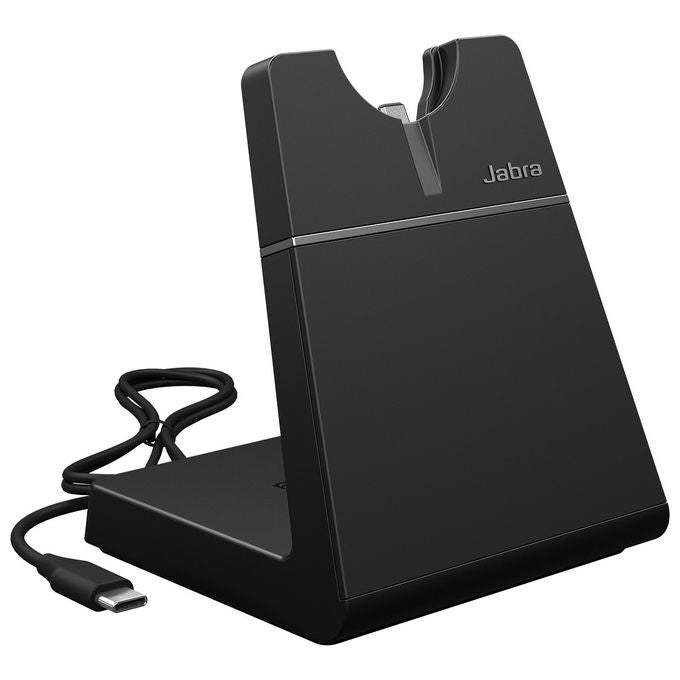 Jabra, Supporto per cuffie, Nero, USB-C, Compatibile con Engage SE